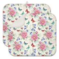 thumbnail image 1 of Pioneer Flower Floral Print Pattern Kitchen Dish Drying Mat 1 Pack, Ultra Absorbent Microfiber Drainer Mat, 16"x18", 1 of 6