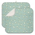 thumbnail image 1 of Pioneer Flower Floral Print Pattern Kitchen Dish Drying Mat 1 Pack, Ultra Absorbent Microfiber Drainer Mat, 16"x18", 1 of 6