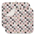 thumbnail image 1 of Pioneer Flower Floral Print Pattern Kitchen Dish Drying Mat 1 Pack, Ultra Absorbent Microfiber Drainer Mat, 16"x18", 1 of 6