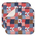 thumbnail image 1 of Pioneer Flower Floral Print Pattern Kitchen Dish Drying Mat 1 Pack, Ultra Absorbent Microfiber Drainer Mat, 16"x18", 1 of 6