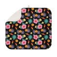 thumbnail image 1 of Pioneer Flower Floral Print Pattern Kitchen Dish Drying Mat 1 Pack, Ultra Absorbent Microfiber Drainer Mat, 16"x18", 1 of 6