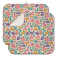 thumbnail image 1 of Pioneer Flower Floral Print Pattern Kitchen Dish Drying Mat 1 Pack, Ultra Absorbent Microfiber Drainer Mat, 16"x18", 1 of 6