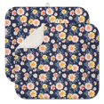 thumbnail image 1 of Pioneer Flower Floral Print Pattern Kitchen Dish Drying Mat 1 Pack, Ultra Absorbent Microfiber Drainer Mat, 16"x18", 1 of 6