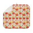 thumbnail image 1 of Pioneer Flower Floral Print Pattern Kitchen Dish Drying Mat 1 Pack, Ultra Absorbent Microfiber Drainer Mat, 16"x18", 1 of 6