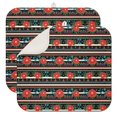 thumbnail image 1 of Pioneer Flower Floral Print Pattern Kitchen Dish Drying Mat 1 Pack, Ultra Absorbent Microfiber Drainer Mat, 16"x18", 1 of 6