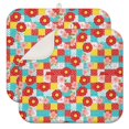 thumbnail image 1 of Pioneer Flower Floral Print Pattern Kitchen Dish Drying Mat 1 Pack, Ultra Absorbent Microfiber Drainer Mat, 16"x18", 1 of 6