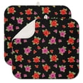thumbnail image 1 of Pioneer Flower Floral Print Pattern Kitchen Dish Drying Mat 1 Pack, Ultra Absorbent Microfiber Drainer Mat, 16"x18", 1 of 6