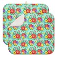 thumbnail image 1 of Pioneer Flower Floral Print Pattern Kitchen Dish Drying Mat 1 Pack, Ultra Absorbent Microfiber Drainer Mat, 16"x18", 1 of 6