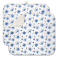 thumbnail image 1 of Pioneer Flower Floral Print Pattern Kitchen Dish Drying Mat 1 Pack, Ultra Absorbent Microfiber Drainer Mat, 16"x18", 1 of 6