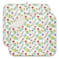 thumbnail image 1 of Pioneer Flower Floral Print Pattern Kitchen Dish Drying Mat 1 Pack, Ultra Absorbent Microfiber Drainer Mat, 16"x18", 1 of 6
