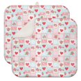 thumbnail image 1 of Pioneer Flower Floral Print Pattern Kitchen Dish Drying Mat 1 Pack, Ultra Absorbent Microfiber Drainer Mat, 16"x18", 1 of 6