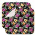 thumbnail image 1 of Pioneer Flower Floral Print Pattern Kitchen Dish Drying Mat 1 Pack, Ultra Absorbent Microfiber Drainer Mat, 16"x18", 1 of 6