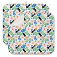 thumbnail image 1 of Pioneer Flower Floral Print Pattern Kitchen Dish Drying Mat 1 Pack, Ultra Absorbent Microfiber Drainer Mat, 16"x18", 1 of 6
