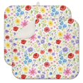 thumbnail image 1 of Pioneer Flower Floral Print Pattern Kitchen Dish Drying Mat 1 Pack, Ultra Absorbent Microfiber Drainer Mat, 16"x18", 1 of 6