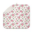 thumbnail image 1 of Pioneer Flower Floral Print Pattern Kitchen Dish Drying Mat 1 Pack, Ultra Absorbent Microfiber Drainer Mat, 16"x18", 1 of 6