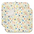 thumbnail image 1 of Pioneer Flower Floral Print Pattern Kitchen Dish Drying Mat 1 Pack, Ultra Absorbent Microfiber Drainer Mat, 16"x18", 1 of 6