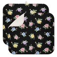 thumbnail image 1 of Pioneer Flower Floral Print Pattern Kitchen Dish Drying Mat 1 Pack, Ultra Absorbent Microfiber Drainer Mat, 16"x18", 1 of 6