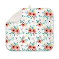 thumbnail image 1 of Pioneer Flower Floral Print Pattern Kitchen Dish Drying Mat 1 Pack, Ultra Absorbent Microfiber Drainer Mat, 16"x18", 1 of 6