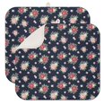 thumbnail image 1 of Pioneer Flower Floral Print Pattern Kitchen Dish Drying Mat 1 Pack, Ultra Absorbent Microfiber Drainer Mat, 16"x18", 1 of 6
