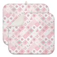 thumbnail image 1 of Pioneer Flower Floral Print Pattern Kitchen Dish Drying Mat 1 Pack, Ultra Absorbent Microfiber Drainer Mat, 16"x18", 1 of 6