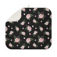 thumbnail image 1 of Pioneer Flower Floral Print Pattern Kitchen Dish Drying Mat 1 Pack, Ultra Absorbent Microfiber Drainer Mat, 16"x18", 1 of 6