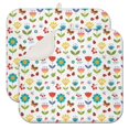 thumbnail image 1 of Pioneer Flower Floral Print Pattern Kitchen Dish Drying Mat 1 Pack, Ultra Absorbent Microfiber Drainer Mat, 16"x18", 1 of 6