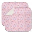 thumbnail image 1 of Pioneer Flower Floral Print Pattern Kitchen Dish Drying Mat 1 Pack, Ultra Absorbent Microfiber Drainer Mat, 16"x18", 1 of 6