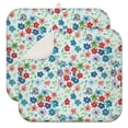 thumbnail image 1 of Pioneer Flower Floral Print Pattern Kitchen Dish Drying Mat 1 Pack, Ultra Absorbent Microfiber Drainer Mat, 16"x18", 1 of 6