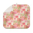 thumbnail image 1 of Pioneer Flower Floral Print Pattern Kitchen Dish Drying Mat 1 Pack, Ultra Absorbent Microfiber Drainer Mat, 16"x18", 1 of 6