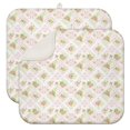 thumbnail image 1 of Pioneer Flower Floral Print Pattern Kitchen Dish Drying Mat 1 Pack, Ultra Absorbent Microfiber Drainer Mat, 16"x18", 1 of 6