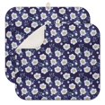 thumbnail image 1 of Pioneer Flower Floral Print Pattern Kitchen Dish Drying Mat 1 Pack, Ultra Absorbent Microfiber Drainer Mat, 16"x18", 1 of 6