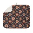thumbnail image 1 of Pioneer Flower Floral Print Pattern Kitchen Dish Drying Mat 1 Pack, Ultra Absorbent Microfiber Drainer Mat, 16"x18", 1 of 6