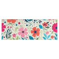 thumbnail image 1 of Pioneer Flower Floral Print Pattern Kitchen Rug Mat,Kitchen Runner Rugs Non Skid Washable,Decorative Kitchen Floor Mats for Kitchen,Sink,Laundry,17"X47", 1 of 5