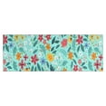 thumbnail image 1 of Pioneer Flower Floral Print Pattern Kitchen Rug Mat,Kitchen Runner Rugs Non Skid Washable,Decorative Kitchen Floor Mats for Kitchen,Sink,Laundry,17"X47", 1 of 5