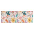 thumbnail image 1 of Pioneer Flower Floral Print Pattern Kitchen Rug Mat,Kitchen Runner Rugs Non Skid Washable,Decorative Kitchen Floor Mats for Kitchen,Sink,Laundry,17"X47", 1 of 5