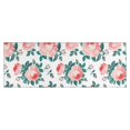 thumbnail image 1 of Pioneer Flower Floral Print Pattern Kitchen Rug Mat,Kitchen Runner Rugs Non Skid Washable,Decorative Kitchen Floor Mats for Kitchen,Sink,Laundry,17"X47", 1 of 5