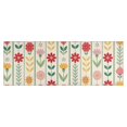 thumbnail image 1 of Pioneer Flower Floral Print Pattern Kitchen Rug Mat,Kitchen Runner Rugs Non Skid Washable,Decorative Kitchen Floor Mats for Kitchen,Sink,Laundry,17"X47", 1 of 5