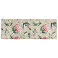 thumbnail image 1 of Pioneer Flower Floral Print Pattern Kitchen Rug Mat,Kitchen Runner Rugs Non Skid Washable,Decorative Kitchen Floor Mats for Kitchen,Sink,Laundry,17"X47", 1 of 5