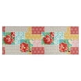 thumbnail image 1 of Pioneer Flower Floral Print Pattern Kitchen Rug Mat,Kitchen Runner Rugs Non Skid Washable,Decorative Kitchen Floor Mats for Kitchen,Sink,Laundry,17"X47", 1 of 5