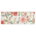 thumbnail image 1 of Pioneer Flower Floral Print Pattern Kitchen Rug Mat,Kitchen Runner Rugs Non Skid Washable,Decorative Kitchen Floor Mats for Kitchen,Sink,Laundry,17"X47", 1 of 5