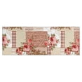 thumbnail image 1 of Pioneer Flower Floral Print Pattern Kitchen Rug Mat,Kitchen Runner Rugs Non Skid Washable,Decorative Kitchen Floor Mats for Kitchen,Sink,Laundry,17"X47", 1 of 5