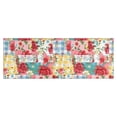 thumbnail image 1 of Pioneer Flower Floral Print Pattern Kitchen Rug Mat,Kitchen Runner Rugs Non Skid Washable,Decorative Kitchen Floor Mats for Kitchen,Sink,Laundry,17"X47", 1 of 5