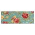 thumbnail image 1 of Pioneer Flower Floral Print Pattern Kitchen Rug Mat,Kitchen Runner Rugs Non Skid Washable,Decorative Kitchen Floor Mats for Kitchen,Sink,Laundry,17"X47", 1 of 5