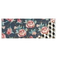 thumbnail image 1 of Pioneer Flower Floral Print Pattern Kitchen Rug Mat,Kitchen Runner Rugs Non Skid Washable,Decorative Kitchen Floor Mats for Kitchen,Sink,Laundry,17"X47", 1 of 5