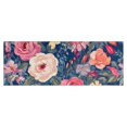 thumbnail image 1 of Pioneer Flower Floral Print Pattern Kitchen Rug Mat,Kitchen Runner Rugs Non Skid Washable,Decorative Kitchen Floor Mats for Kitchen,Sink,Laundry,17"X47", 1 of 5