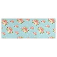 thumbnail image 1 of Pioneer Flower Floral Print Pattern Kitchen Rug Mat,Kitchen Runner Rugs Non Skid Washable,Decorative Kitchen Floor Mats for Kitchen,Sink,Laundry,17"X47", 1 of 5