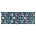 thumbnail image 1 of Pioneer Flower Floral Print Pattern Kitchen Rug Mat,Kitchen Runner Rugs Non Skid Washable,Decorative Kitchen Floor Mats for Kitchen,Sink,Laundry,17"X47", 1 of 5