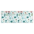 thumbnail image 1 of Pioneer Flower Floral Print Pattern Kitchen Rug Mat,Kitchen Runner Rugs Non Skid Washable,Decorative Kitchen Floor Mats for Kitchen,Sink,Laundry,17"X47", 1 of 5