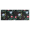 thumbnail image 1 of Pioneer Flower Floral Print Pattern Kitchen Rug Mat,Kitchen Runner Rugs Non Skid Washable,Decorative Kitchen Floor Mats for Kitchen,Sink,Laundry,17"X47", 1 of 5