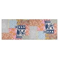 thumbnail image 1 of Pioneer Flower Floral Print Pattern Kitchen Rug Mat,Kitchen Runner Rugs Non Skid Washable,Decorative Kitchen Floor Mats for Kitchen,Sink,Laundry,17"X47", 1 of 5